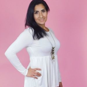 Baby Doll Open Back Tunic